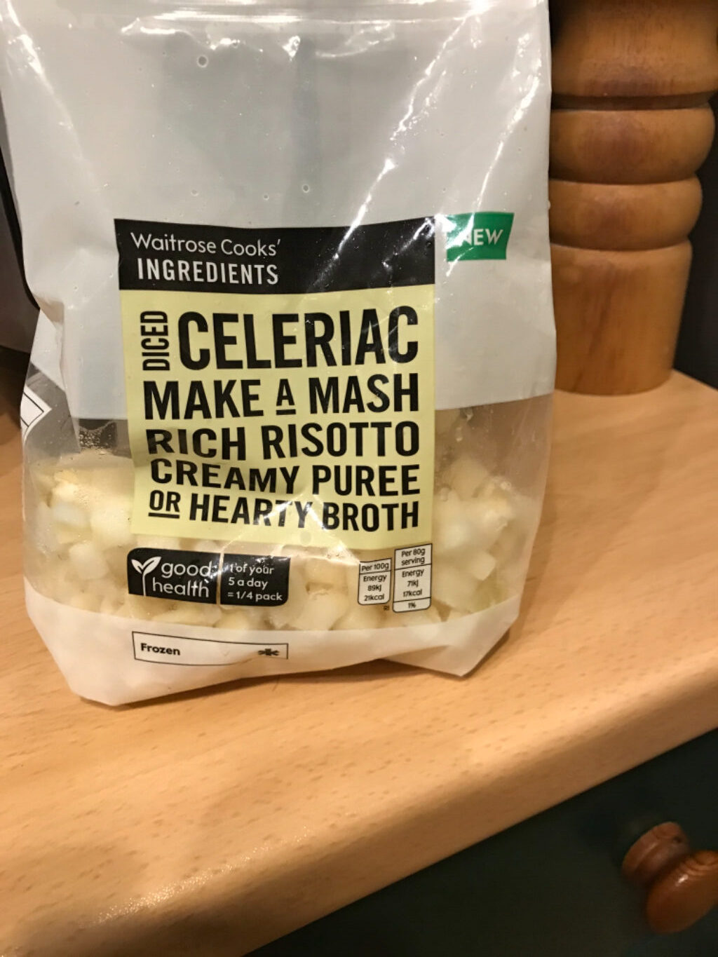 Celeriac mash